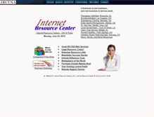 Tablet Screenshot of ircusa.com
